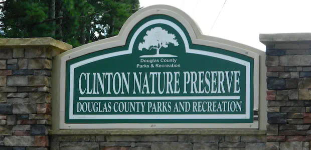 Clinton Nature Preserve Sign