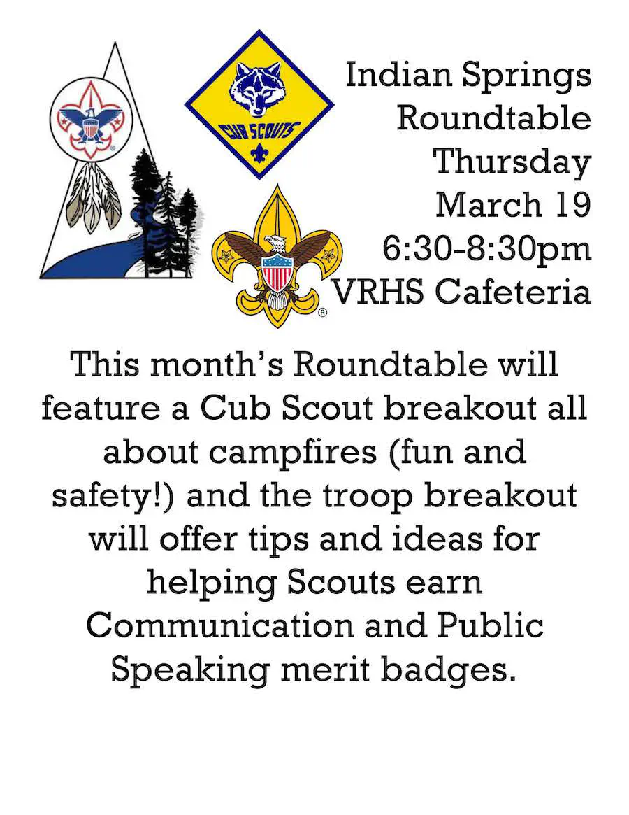 March Roundtable Flier