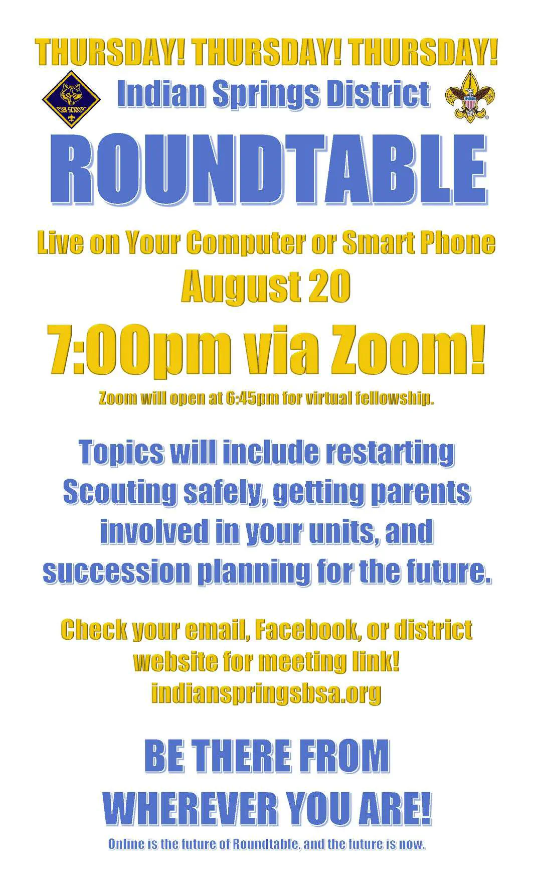 Roundtable Flyer