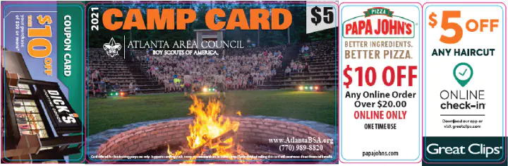 2021 Camp Card Front
